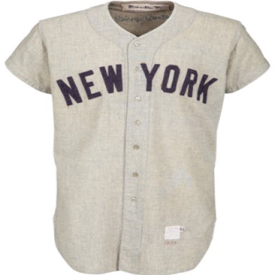 Mantle Jersey, World Series Pitching Rubber Among Yankee Auction Goodies
