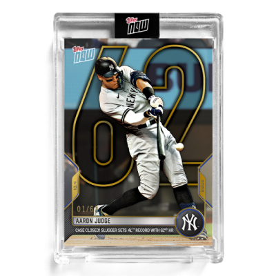Verdict In: Judge’s 62nd Largest Topps NOW Run Ever
