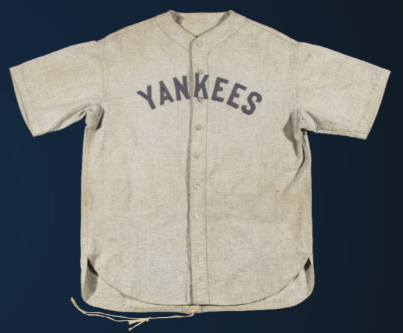Ruth Author Thinks ’28-’30 Yankees Jersey Can Set Auction Record